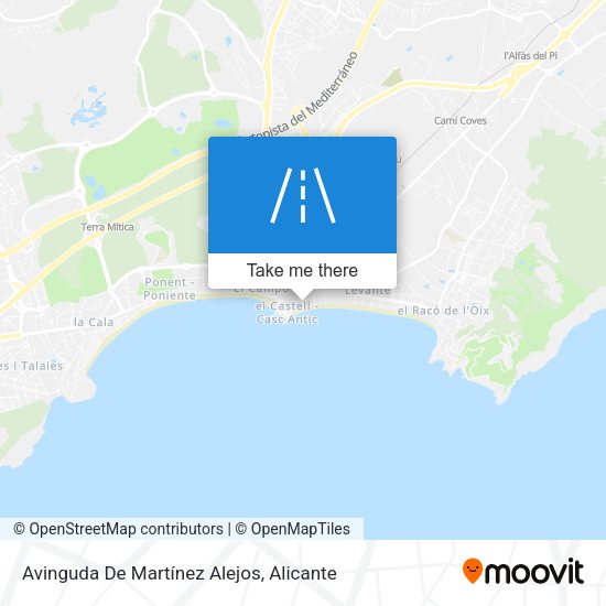 Avinguda De Martínez Alejos map