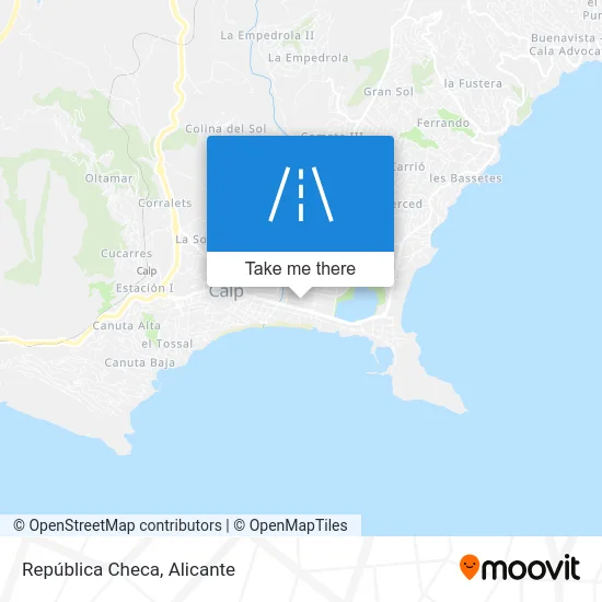 República Checa map