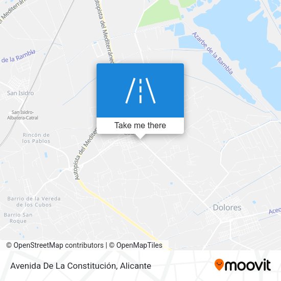 Avenida De La Constitución map