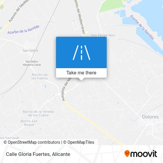 Calle Gloria Fuertes map