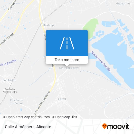 Calle Almássera map