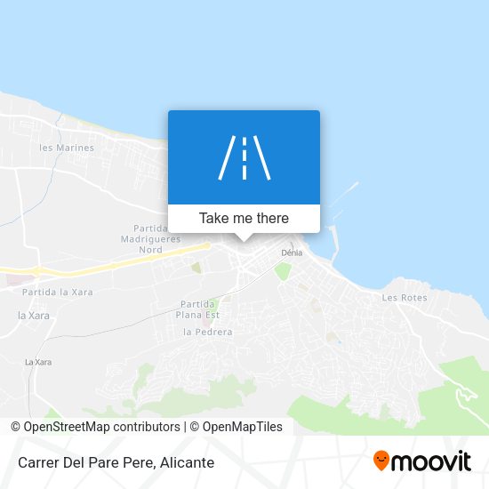 Carrer Del Pare Pere map