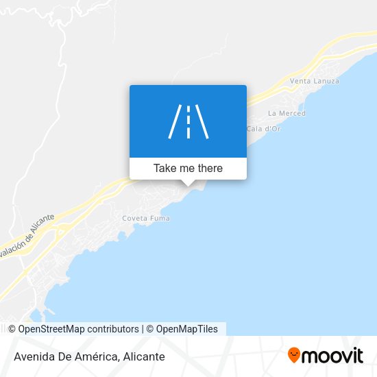 Avenida De América map