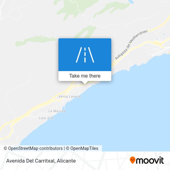 Avenida Del Carritxal map