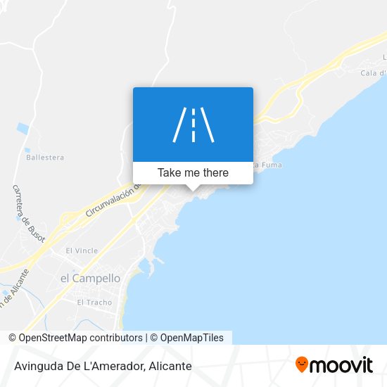 Avinguda De L'Amerador map