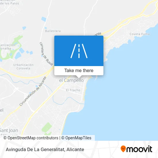 Avinguda De La Generalitat map
