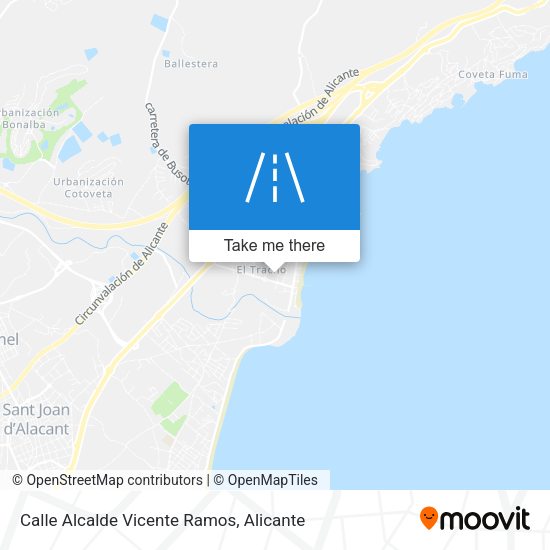 Calle Alcalde Vicente Ramos map