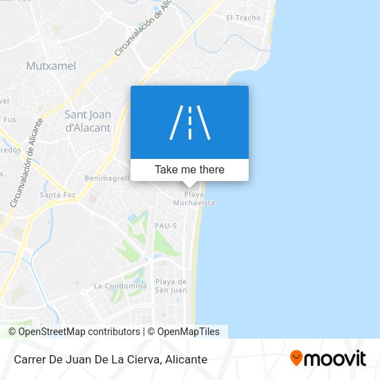 Carrer De Juan De La Cierva map