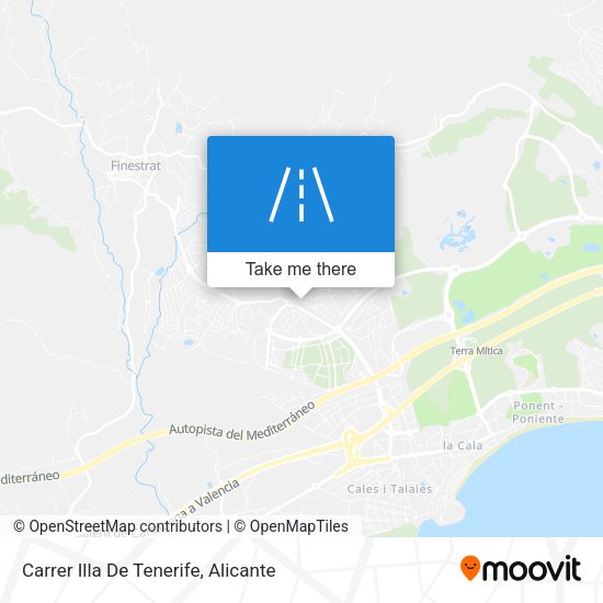 Carrer Illa De Tenerife map