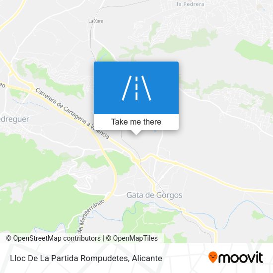 Lloc De La Partida Rompudetes map