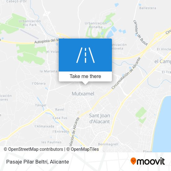 Pasaje Pilar Beltrí map