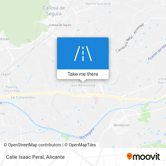 Calle Isaac Peral map