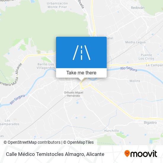 Calle Médico Temístocles Almagro map