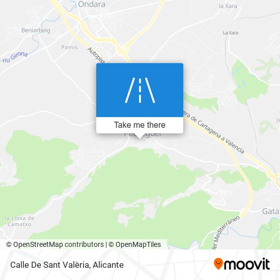 Calle De Sant Valèria map