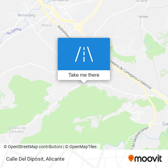 Calle Del Dipòsit map