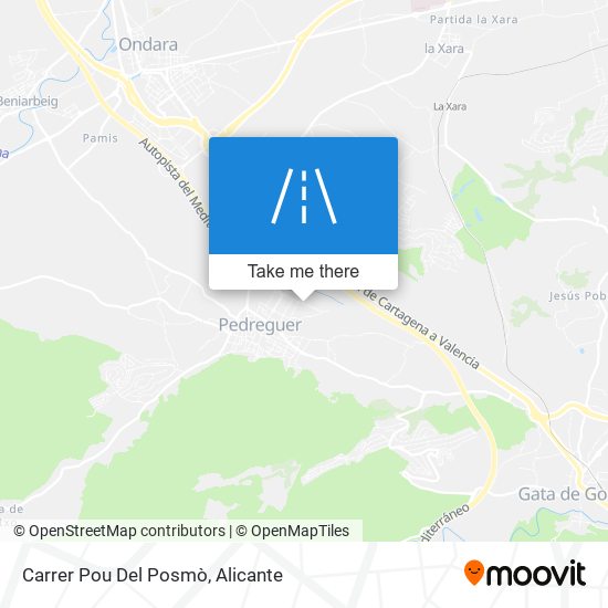 Carrer Pou Del Posmò map