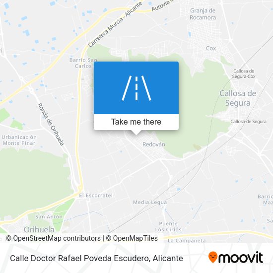 Calle Doctor Rafael Poveda Escudero map