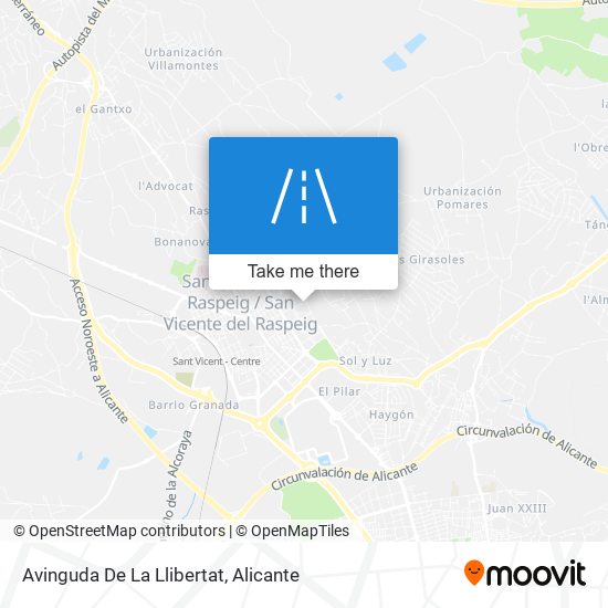 Avinguda De La Llibertat map