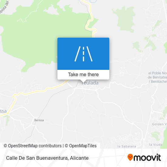 Calle De San Buenaventura map