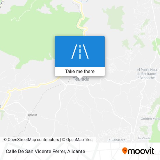 Calle De San Vicente Ferrer map