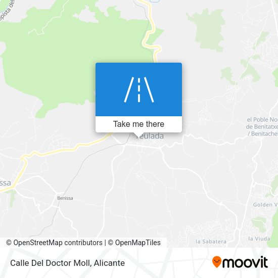 Calle Del Doctor Moll map