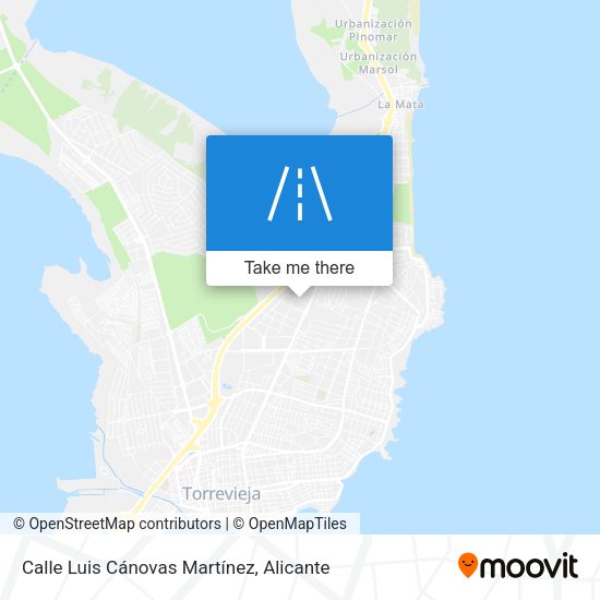 Calle Luis Cánovas Martínez map