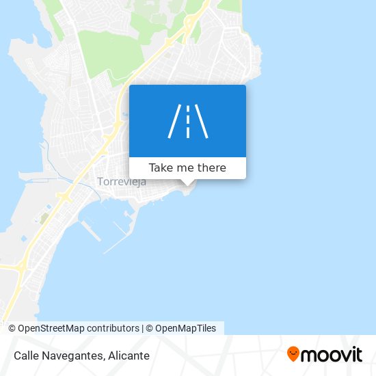 mapa Calle Navegantes