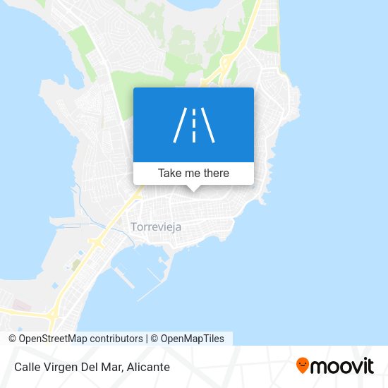 Calle Virgen Del Mar map