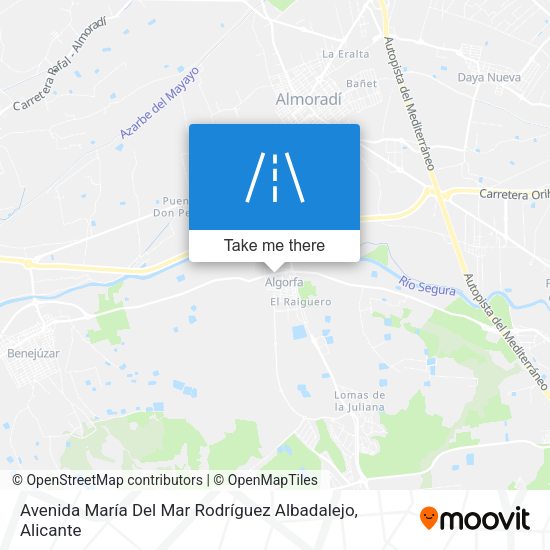 Avenida María Del Mar Rodríguez Albadalejo map