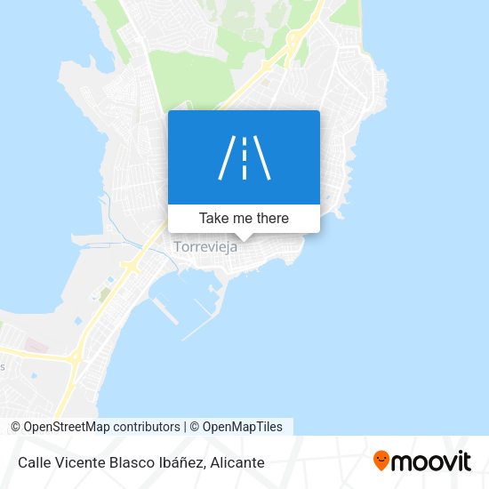 Calle Vicente Blasco Ibáñez map