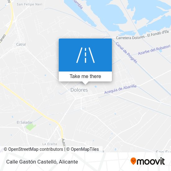 Calle Gastón Castelló map