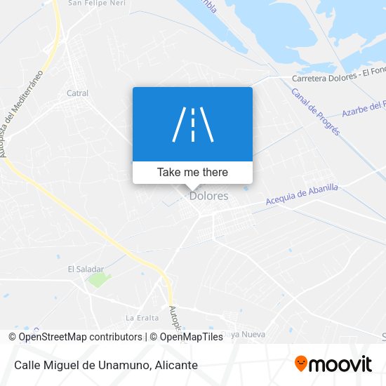 Calle Miguel de Unamuno map