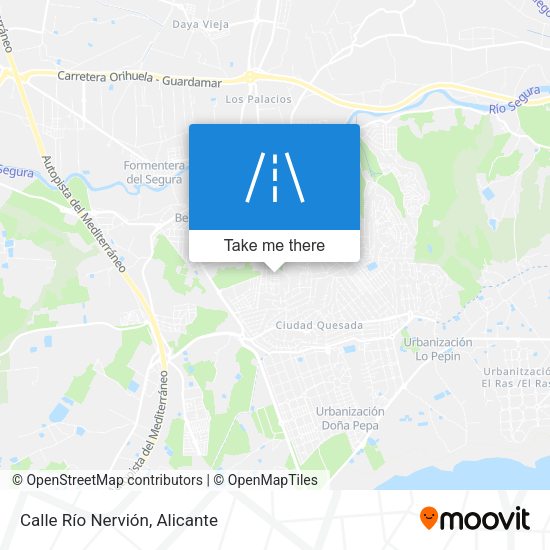 Calle Río Nervión map