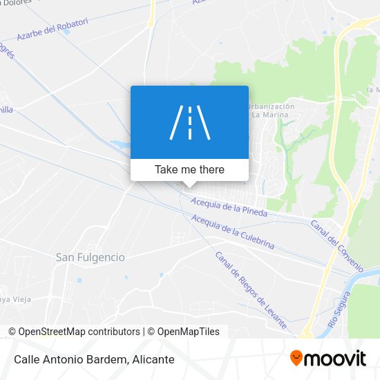 Calle Antonio Bardem map