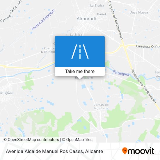 Avenida Alcalde Manuel Ros Cases map