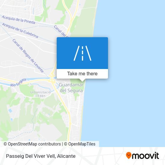 Passeig Del Viver Vell map