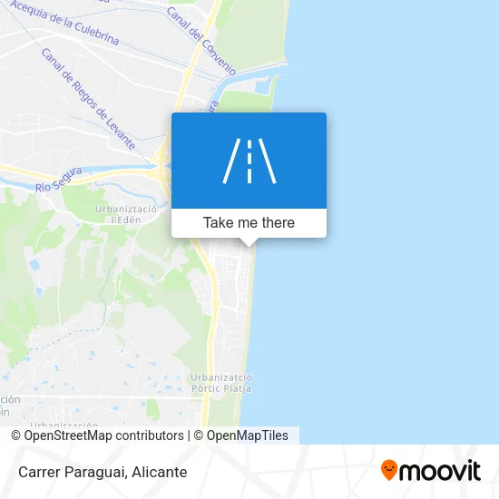Carrer Paraguai map