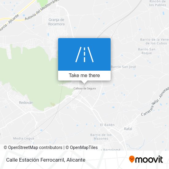 Calle Estación Ferrocarril map