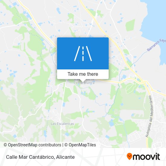 Calle Mar Cantábrico map