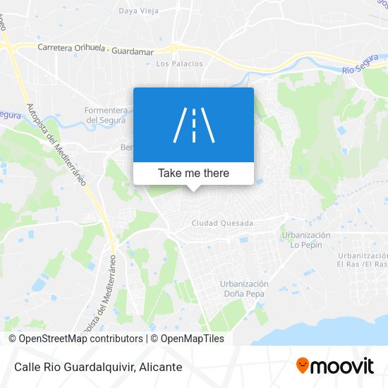 Calle Rio Guardalquivir map