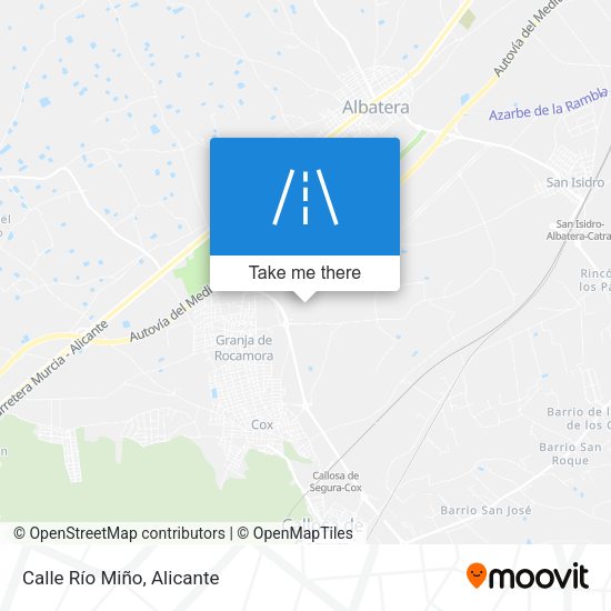 Calle Río Miño map