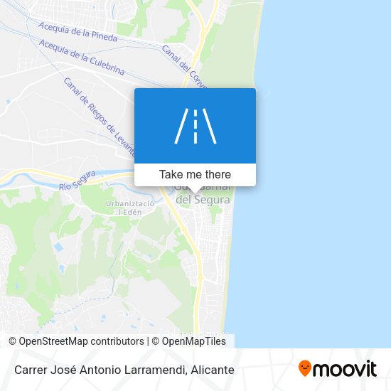 Carrer José Antonio Larramendi map