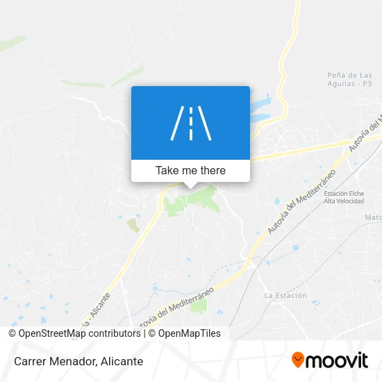 Carrer Menador map