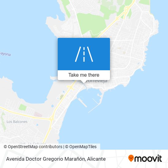 Avenida Doctor Gregorio Marañón map