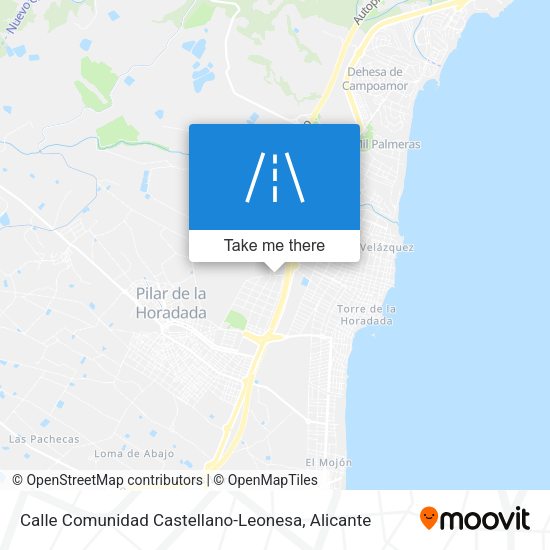 Calle Comunidad Castellano-Leonesa map