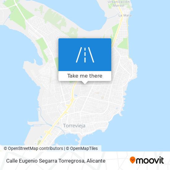 mapa Calle Eugenio Segarra Torregrosa