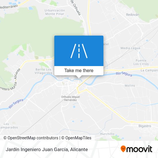 Jardín Ingeniero Juan García map