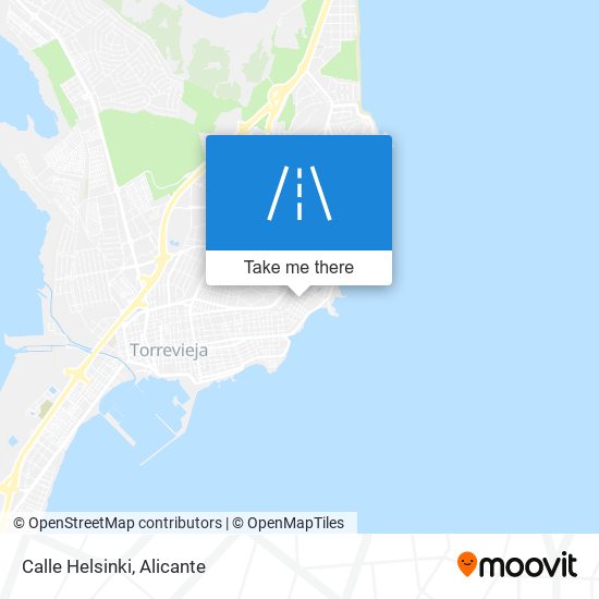 Calle Helsinki map