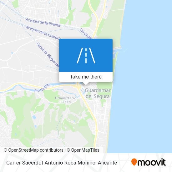 Carrer Sacerdot Antonio Roca Moñino map