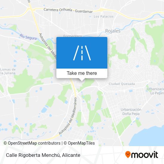 Calle Rigoberta Menchú map